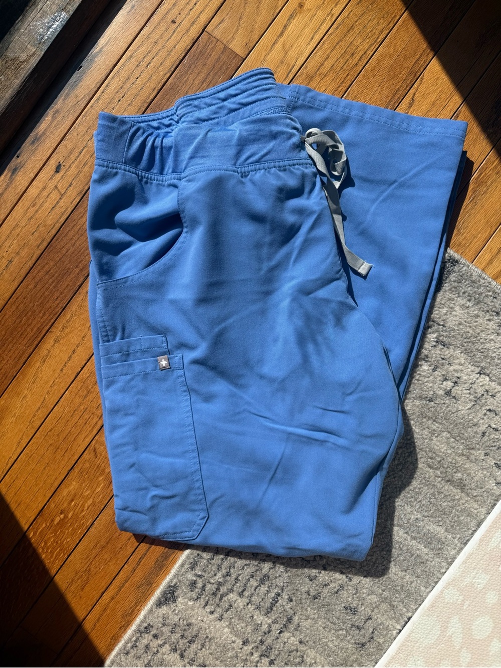 Figs Women’s Royal Blue Drawstring Scrub Pants